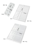 Epoxy Resin Mold Diary Memo Board Silicone Mold Note Jewelry Mold