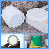 Epoxy Resin Mold Dice Shaker Silicone Casting Mould Home Decor Crafts