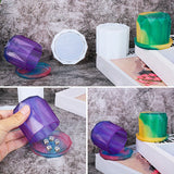 Epoxy Resin Mold Dice Shaker Silicone Casting Mould Home Decor Crafts