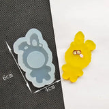 Epoxy Resin Mold Dragon Rabbit Cat Shaker Molds Jewelry Tools Silicone Moulds