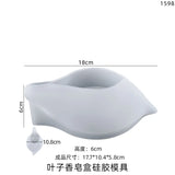 Epoxy Resin Mold Drain Leaf Soap Storage Silicone Mold