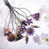 Epoxy Resin Mold Earrings Sun Flower Lightning Pendant