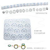 DIY Resin Mold Faceted Gemstone Ring - Diamond Rings Collection