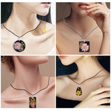 Epoxy Resin Mold Gem Crystal Pendant Necklace Pendant Silicone Mold Jewelry Tool