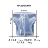 Ghost Ice Cube Silicone Mold for DIY Epoxy Resin, Cake, Chocolate