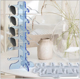 Silicone Jewelry Tools Storage Rack Mold - DIY Epoxy Resin Glasses Accessories