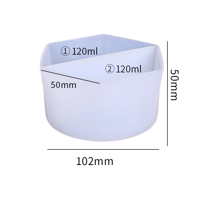 Epoxy Resin Mold Glue Mix Cup Silicone Hand Tool