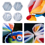 Epoxy Resin Mold Glue Mix Cup Silicone Hand Tool