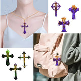 Halloween Cross Keychain Silicone Mold Resin Molds