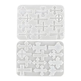 Halloween Cross Keychain Silicone Mold Resin Molds