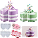 Heart Love Checkerboard Storage Box Mold