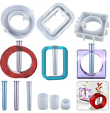 Hexagon Love Flower Test Tube Cultivation Silicone Mold