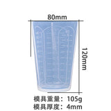 Triangle Measuring Cup Silicone Mold for Jewelry Making