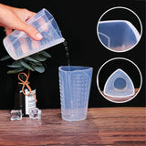 Triangle Measuring Cup Silicone Mold for Jewelry Making