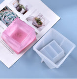 Irregular Cut Surface Ashtray Storage Box Silicone Mold