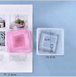 Irregular Cut Surface Ashtray Storage Box Silicone Mold