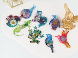 Epoxy Resin Mold Jellyfish Whale Silicone Jewelry Tool Animal Keychain Moulds