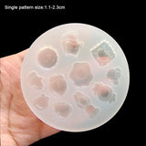 Epoxy Resin Mold Jewelry Tool Animal Egg Flower Silicone Jewelry Filling
