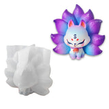 Nine-Tailed Fox Silicone Mold Jewelry Accessories