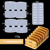 Epoxy Resin Makeup Rack Jewelry Storage Tray