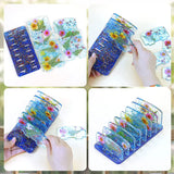 Epoxy Resin Makeup Rack Jewelry Storage Tray