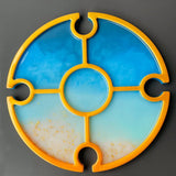 Epoxy Resin Mold Portable Folding Table Silicone Mold