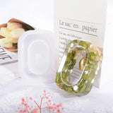 Epoxy Resin Mold Oval Hexagonal Rectangular Love Doorbell Silicone Mold