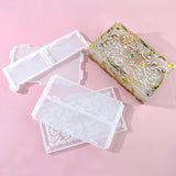 DIY Epoxy Resin Mold Storage Box Hollow Decoration Set Silicone Mold