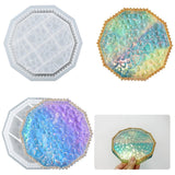 Epoxy Resin Mold Stripe Dewdrop Tray Plate Silicone Mold