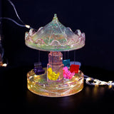 Epoxy Resin Mold Rotating Flying Chair Night Light