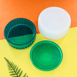 Epoxy Resin Mold Round and Flower Stacking Music Storage Box Silicone Mold