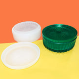 Epoxy Resin Mold Round and Flower Stacking Music Storage Box Silicone Mold