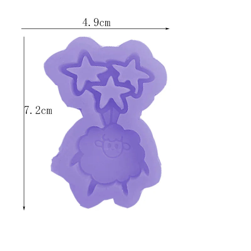 Epoxy Resin Mold for Balloon Animals Shapes Silicone Jewelry Tool