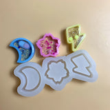 Epoxy Resin Mold Shaker Mold Double Layers Molds Jewelry Tools Accessories
