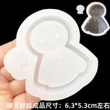 Heart Shaped Silicone Resin Moulds for Jewelry Making