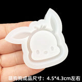 Heart Shaped Silicone Resin Moulds for Jewelry Making