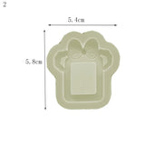 Epoxy Resin Mold Shaker Molds Heart Shaped Silicone Resin Moulds