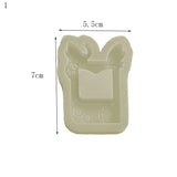 Epoxy Resin Mold Shaker Molds Heart Shaped Silicone Resin Moulds