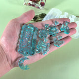 Epoxy Resin Mold 7-even Pendant Silicone Resin Mould