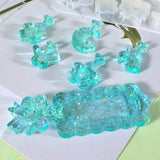 Epoxy Resin Mold 7-even Pendant Silicone Resin Mould