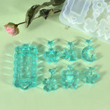 Epoxy Resin Mold 7-even Pendant Silicone Resin Mould