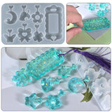 Epoxy Resin Mold 7-even Pendant Silicone Resin Mould
