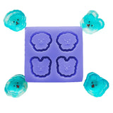 Epoxy Resin Mold Silicone Dog Shaker Jewelry Mold