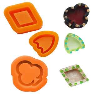 Geometric Blossom Shaker Mold Jewelry Mold