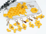 Silicone Honeycomb Key Chain Door Pendant Mold