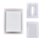 Rectangular Perforated Tissue Box Silicone Mold for DIY Epoxy Resin