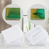 Rectangular Perforated Tissue Box Silicone Mold for DIY Epoxy Resin
