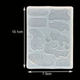 Epoxy Resin Silicone Shaker Mold for Jewelry Making