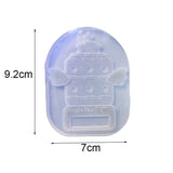 Epoxy Resin Silicone Shaker Mold for Jewelry Pendant Accessories