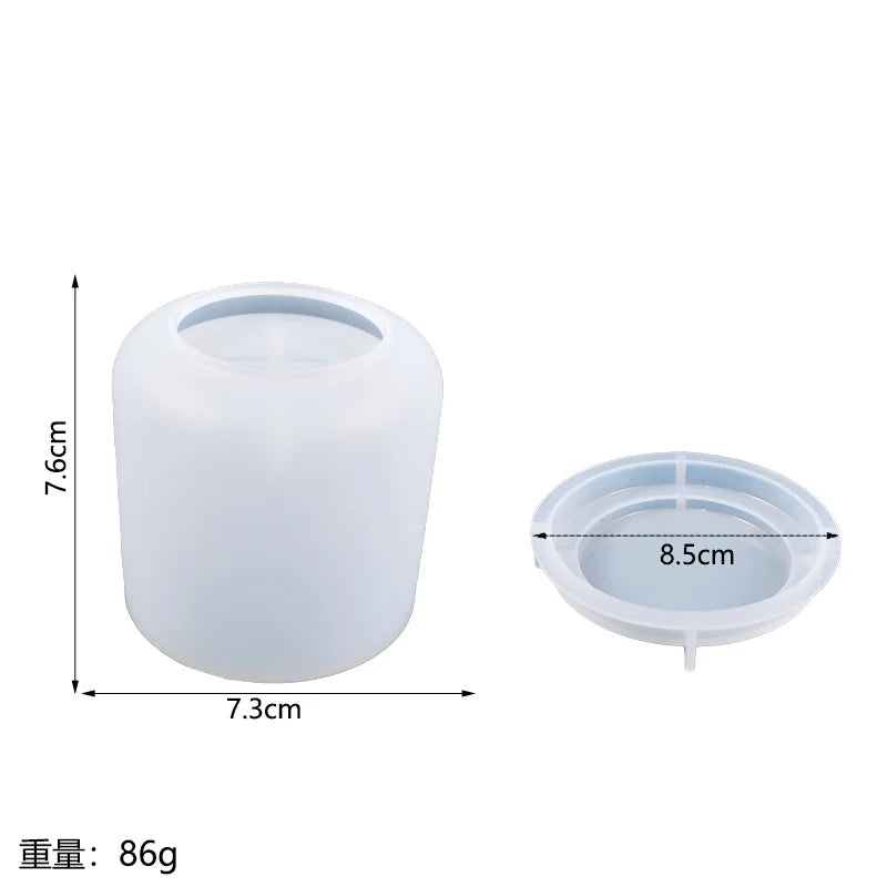 Epoxy Resin Mold Storage Box Jewelry Tool Silicone Mould